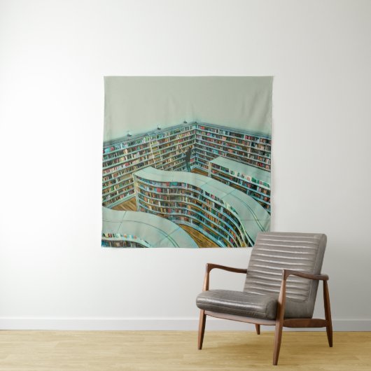 Cool reading lover gift wandkleed (In situ)
