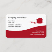 Cool Real Estate Thema Visitekaartje (Voorkant)