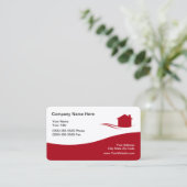 Cool Real Estate Thema Visitekaartje (Staand voorkant)