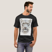 Cool Real Wild Bold Big Cat  I Love Tigers Tigers T-shirt (Voorkant volledig)