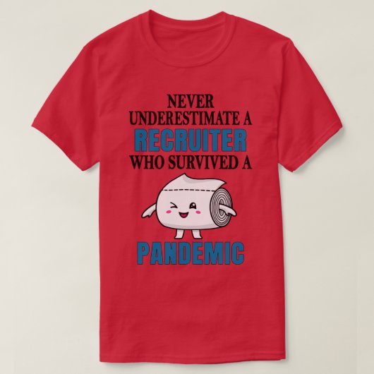 Cool Recruiter Pandemie T-shirt (Design voorkant)