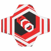 Cool Red Black White 4Darren Voetbal (Enkel)