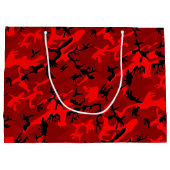 COOL Red Camo Groot Cadeauzakje (Achterkant)