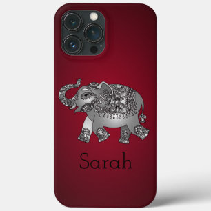 Cool Red Elephant Case-Mate iPhone Case