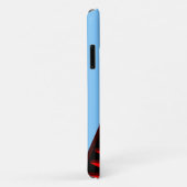 COOL Red- en Blue-patronen Case-Mate iPhone Case (Achterkant/rechts)