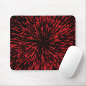 Cool red Explosion Design Muismat (Met muis)