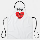 Cool red heart I love you for boyfriend Schort