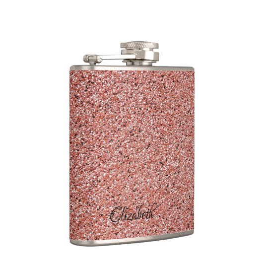 Cool Red Marble, Stone - Personated Heupfles (Rechts)