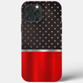 Cool Red Metallic Cell Phone Case (Achterkant)