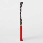 Cool Red Metallic Cell Phone Case (Achterkant/links)