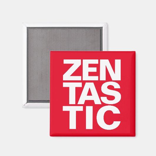 Cool Red Zentastic Magneet (Voorkant / Achterkant)