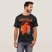 Cool Redhead Ginga Ninja Funny Ginger Ninja Gift T-shirt (Voorkant volledig)