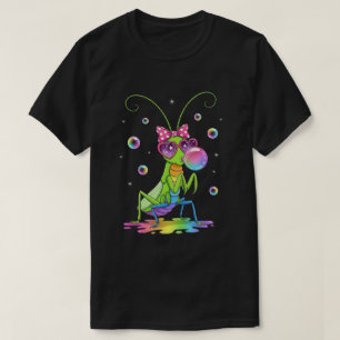 Cool Regenboog De kameel insect van de profeet met T-shirt