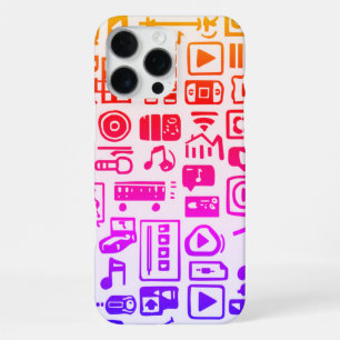 Cool Regenboogpatroon voor Muziekfans iPhone 16 Pro Max Hoesje