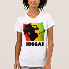 Cool Reggae Rasta Music Rastaman Guitar Pspelen Tanktop