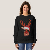 Cool Reindeer X Mas Christmas Animals Trui (Voorkant volledig)