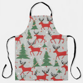 Cool Reindeers Schort (Voorkant)