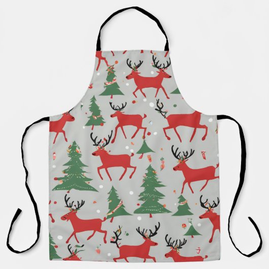 Cool Reindeers Schort (Voorkant)