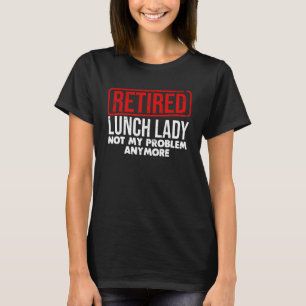 Cool Remoe Lunch Lady Art Women Grandma Food Caf T-shirt