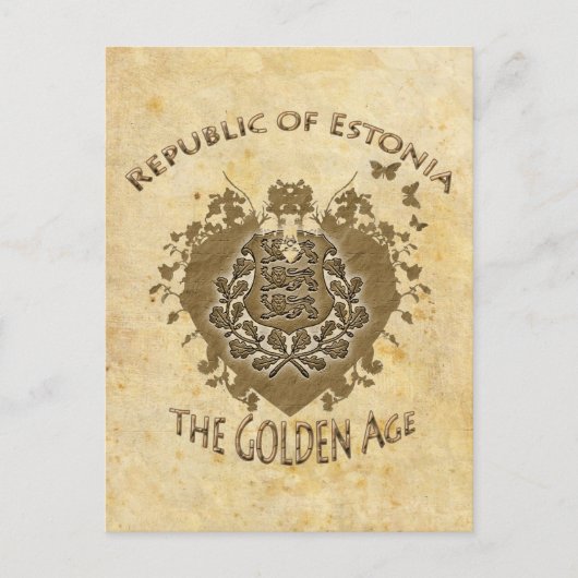 Cool Republic of Estonia Briefkaart! Briefkaart (Voorkant)
