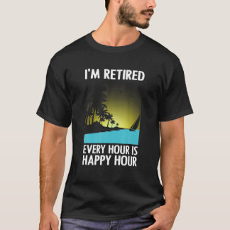 Cool Retirement Art For Men Women Retirement Retir T-shirt