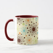 Cool Retro 50-ontwerp KoffieMok Mok (Links)