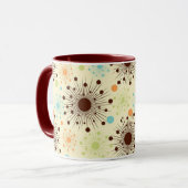 Cool Retro 50-ontwerp KoffieMok Mok (Voorkant links)