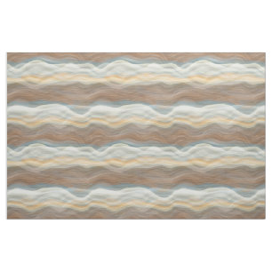 Cool Retro Abstract artistieke golven Patroon Stof