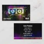 Cool Retro Audio Cassette | DJ Professional Visitekaartje (Voorkant / Achterkant)