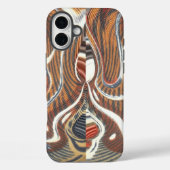 Cool Retro  Aztec Case-Mate iPhone Case (Achterkant)