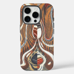 Cool Retro  Aztec iPhone 16 Pro Hoesje