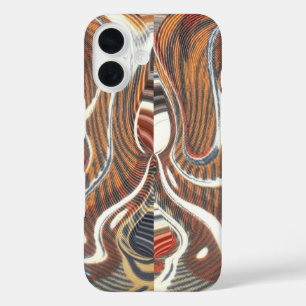 Cool Retro  Aztec Hakuna Matata Colors iPhone 16 Hoesje