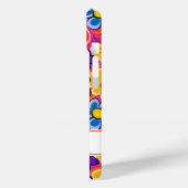 Cool Retro Bloemstuk Persoonlijk Case-Mate iPhone Case (Achterkant / Links)