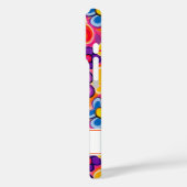Cool Retro Bloemstuk Persoonlijk Case-Mate iPhone Case (Achterkant / Links)