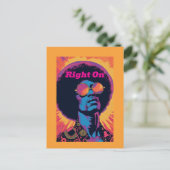 Cool/Retro-Briefkaart Briefkaart (Staand voorkant)