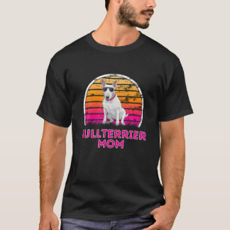 Cool Retro Bullanger Mam - Hondenliefhebber Moeder T-shirt