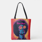 Cool/Retro-Canvas tas (Achterkant)