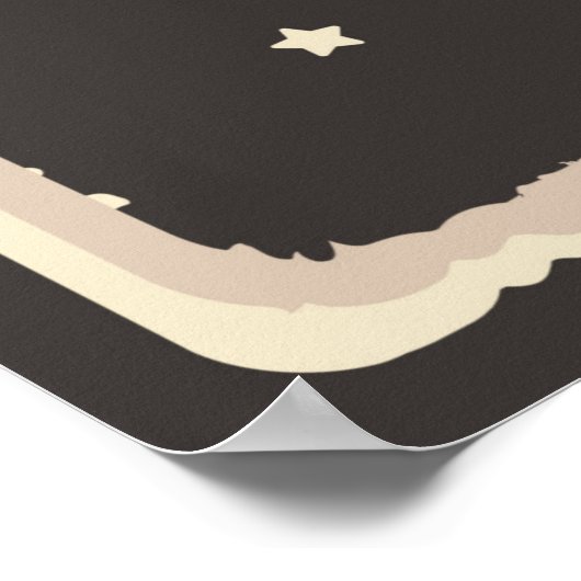 Cool retro Casino lovers Poster (Hoek)