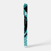 Cool Retro Cat with Sunglasses iPhone 15 Case (Linkerkant)