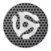 COOL Retro  Chrome 45 spacer DJ Afdrukken Keramische Knop (Voorkant)