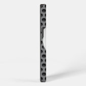 COOL Retro Chrome Zoiets 45 spacer DJ Print iPhone Hoesje (Rechterkant)