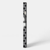 COOL Retro Chrome Zoiets 45 spacer DJ Print iPhone Hoesje (Linkerkant)