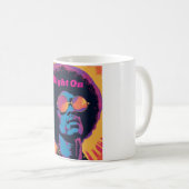 Cool/Retro Coffee Mok (Voorkant rechts)