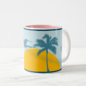 Cool Retro Commercial Airliner Mok (Voorkant rechts)