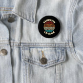 Cool Retro Crossing Rackets Badminton Legend Badmi Ronde Button 5,7 Cm (In situ)