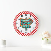 Cool Retro diner 50's Cafe Grote Klok (Huis)