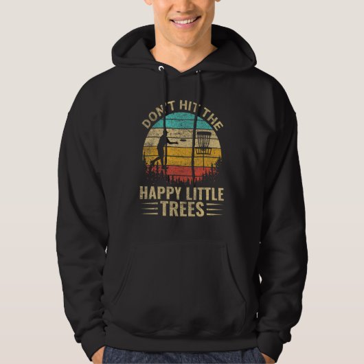 Cool Retro Disk Golf Sport 2 Hoodie (Voorkant)