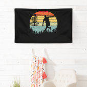 Cool Retro Disk Golf Sport  Spandoek (Insitu)