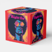 Cool/Retro Favoriet Box Bedankdoosjes (Achterkant)