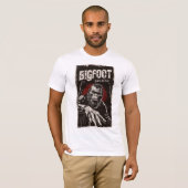 Cool Retro Geloof in Bigfoot  Monster T-shirt (Voorkant volledig)